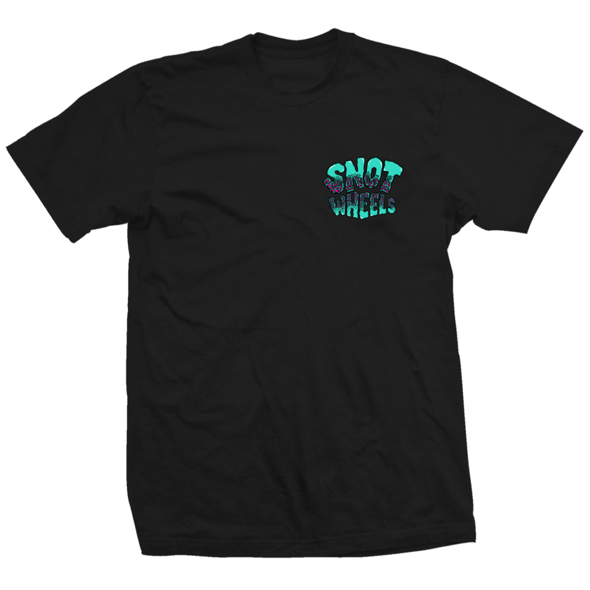 Snot Fade Logo Tee - Black front