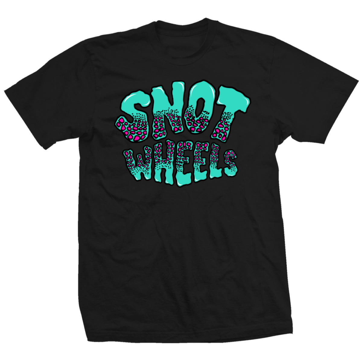 Snot Fade Logo Tee - Black back