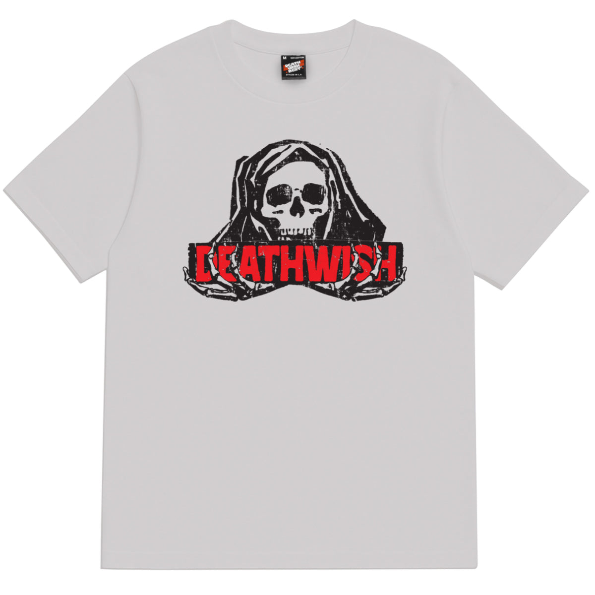 Deathwish Fear Tee - White full