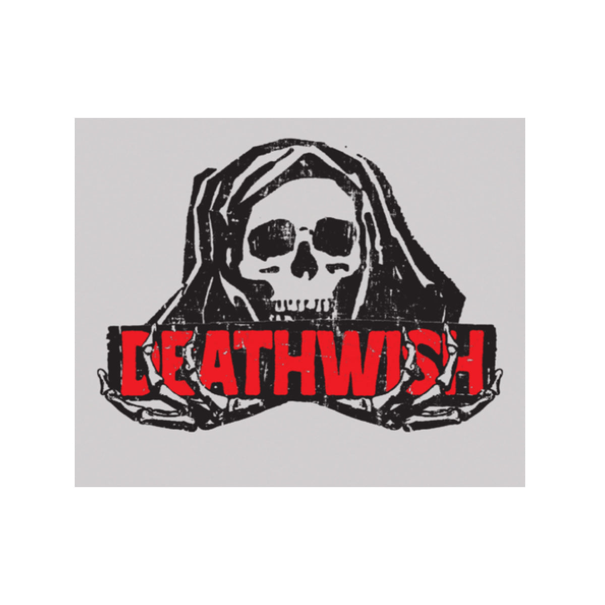 Deathwish Fear Tee - White graphic