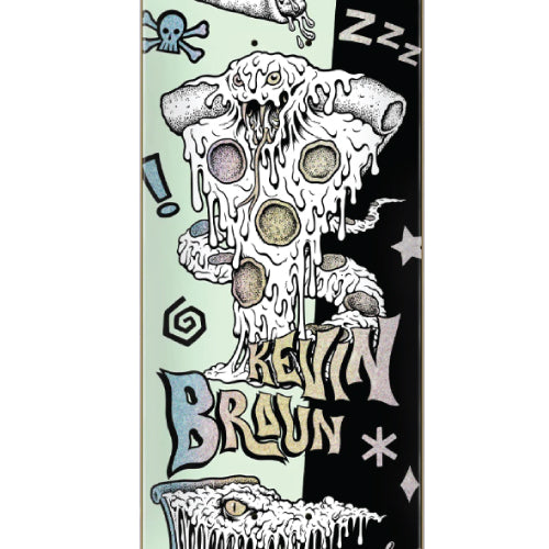 Santa Cruz Kevin Braun Fever Dream VX Skateboard Deck 8.25"