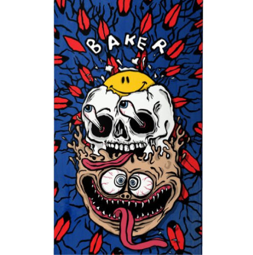 Baker Figgy Cactus Eaters Skateboard Deck 8.5" graphic
