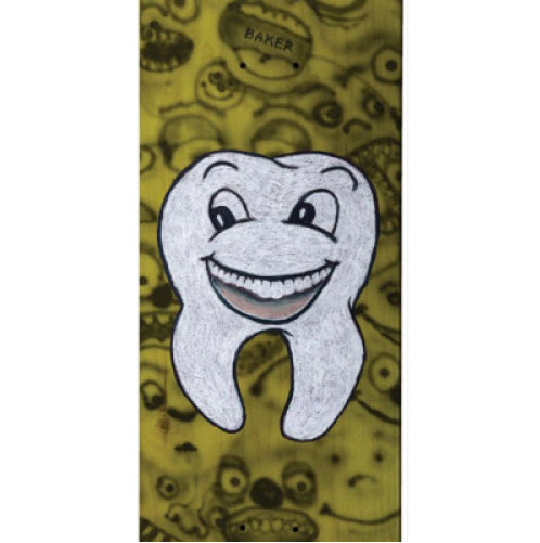 Baker Figgy Rocket Science Skateboard Deck 8.25" close