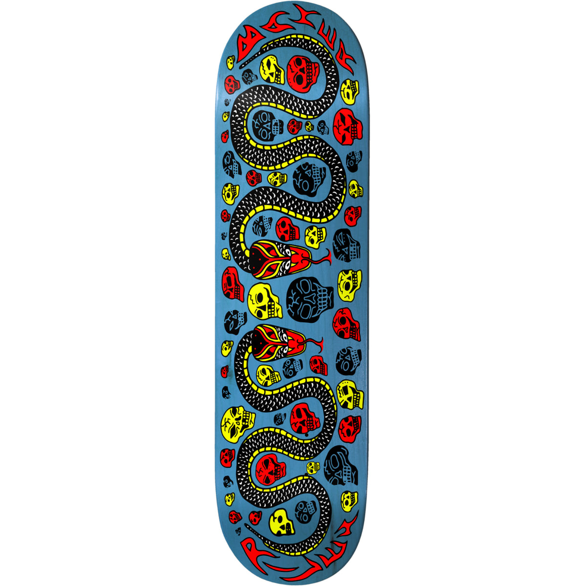 Baker Riley Fortune's Fool Skateboard Deck 8.25" full