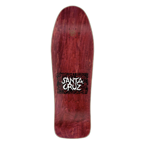 Santa Cruz Knox Firepit Shaped Skateboard Deck 10.0"