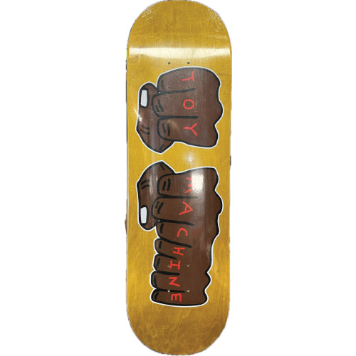 Toy Machine Fists Skateboard Deck 9.0"