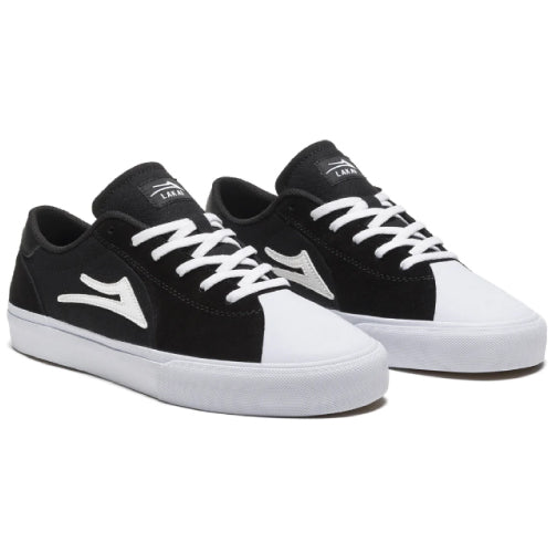 Lakai Flaco 2 Skateboarding Shoe - Black/White