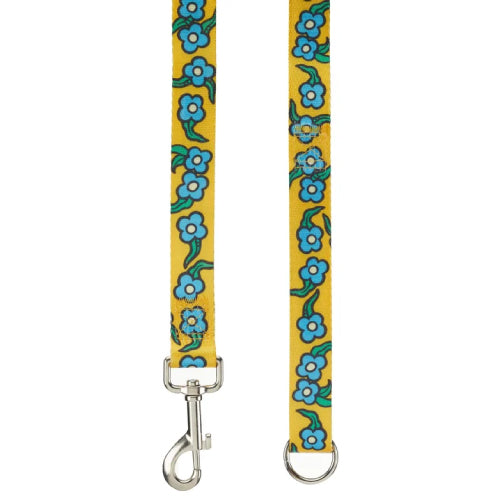 Krooked Flowers Dog Leash hardware