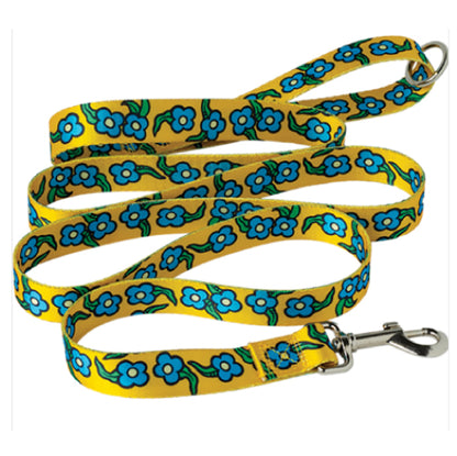 Krooked Flowers Dog Leash