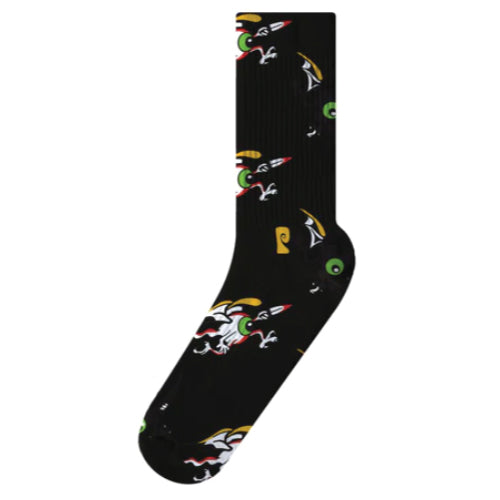 Psockadelic Flying Eyes Crew Socks