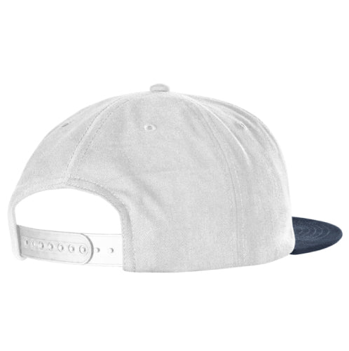 Etnies X FOS Snapback Hat - White/Navy back