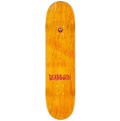 Deathwish Jamie Foy Gator Twin Tail Skateboard Deck Black 8.5"