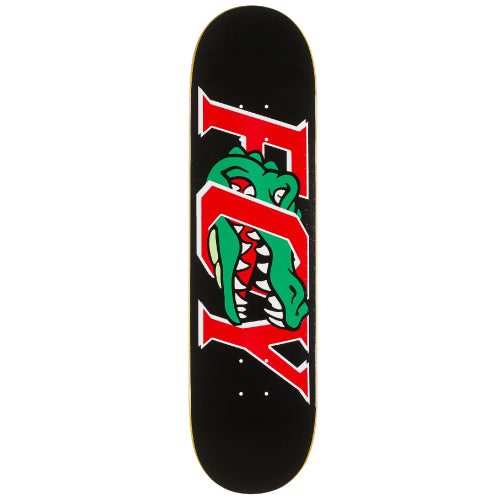 Deathwish Jamie Foy Gator Twin Tail Skateboard Deck Black 8.5"