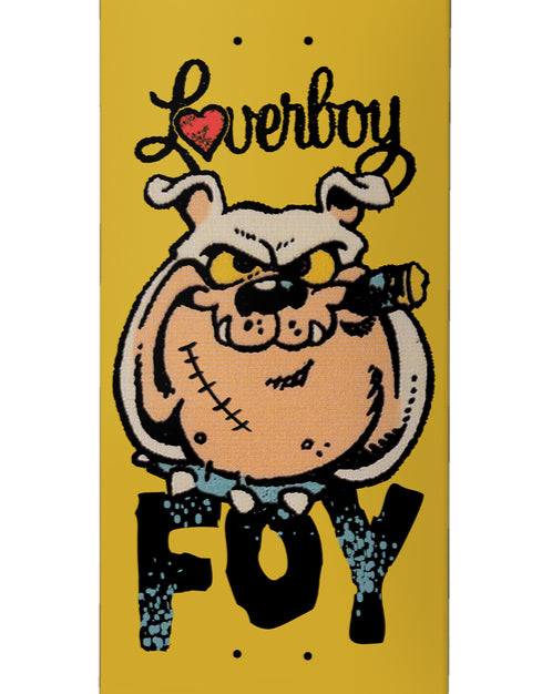 Deathwish Foy Loverboy Skateboard Deck 8.25" graphic