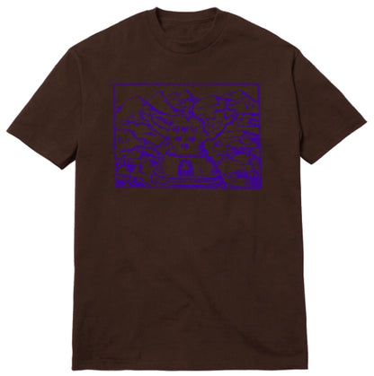GX1000 Free Acid Tee - Brown