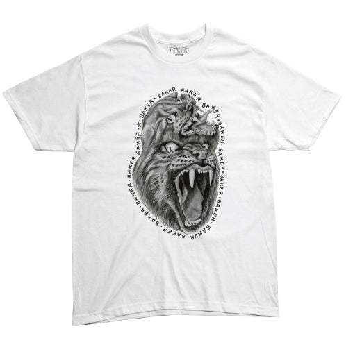 Baker Fried Beast Tee - White