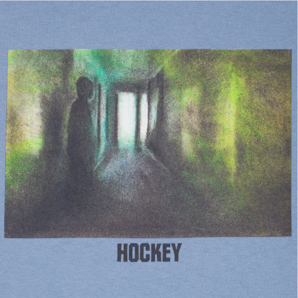 Hockey From Here Tee stone blue close