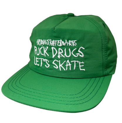 Heroin Fuck Drugs Snapback Hat