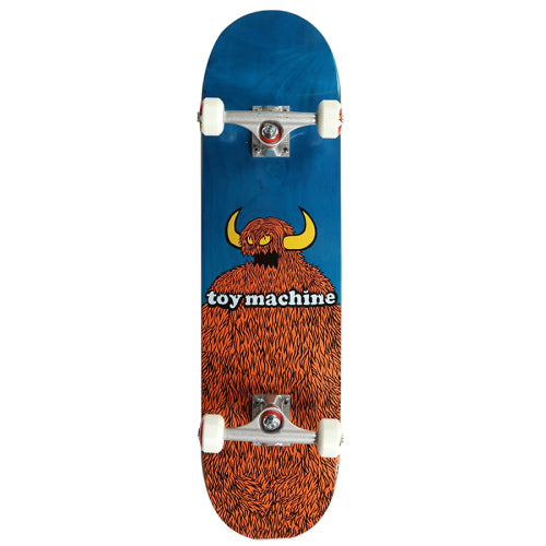 Toy Machine Furry Monster Complete Skateboard Assorted Stains 8.0"