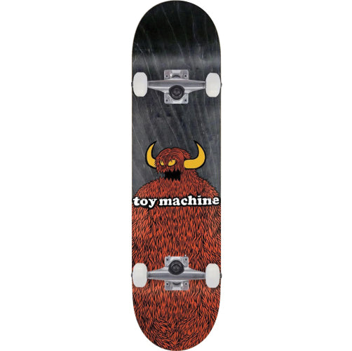 Toy Machine Furry Monster Complete Skateboard Assorted Stains 8.0"