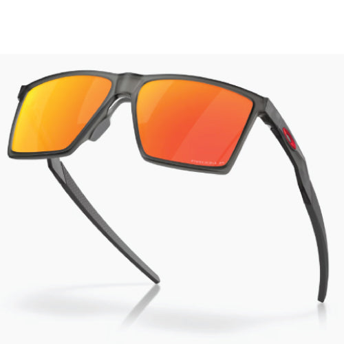 Oakley Futurity Sun Satin Grey Smoke with Prizm Ruby Polarized - full