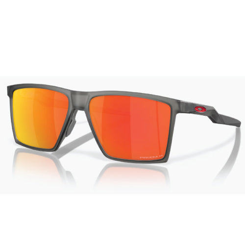 Oakley Futurity Sun Satin Grey Smoke with Prizm Ruby Polarized - profile