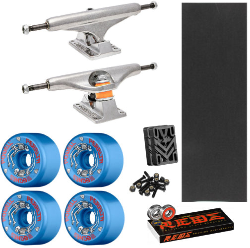 Cruiser/Pool Deck Skate Pack - Independent Trucks, Powell Wheels, Bones  Reds Bearings, MOB Grip, Risers, Hardware or