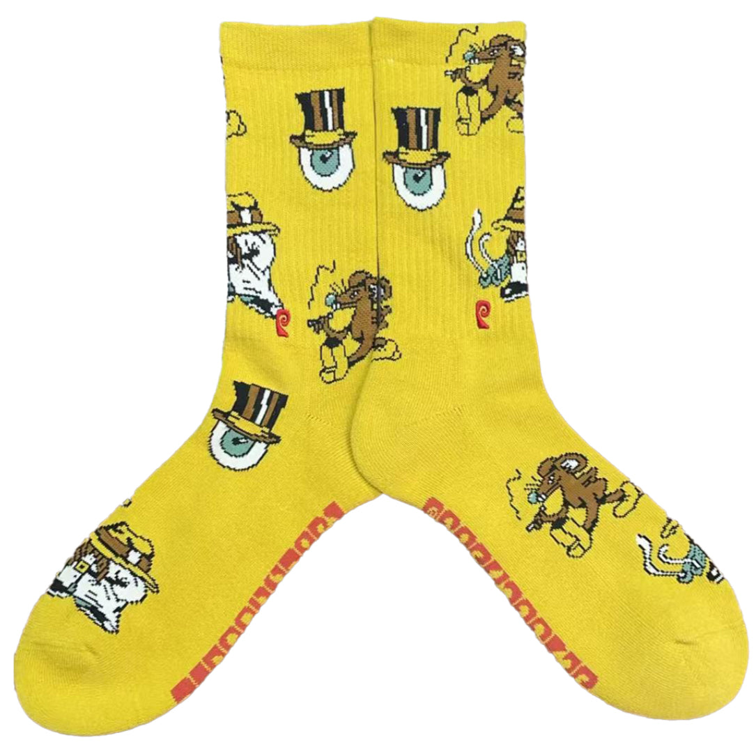 Psockadelic Gang Gang Crew Socks pair