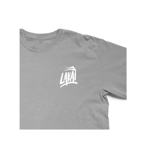 Lakai Brush Garment Dyed Tee - Charcoal