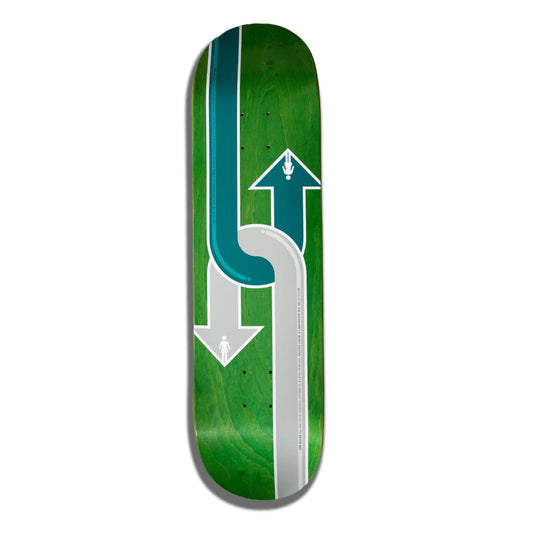 Girl Gass Dual Directional Skateboard Deck 8.25" bottom