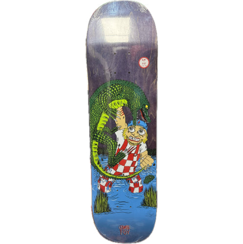 Deathwish Foy Gator Attack Skateboard Deck 8.25"