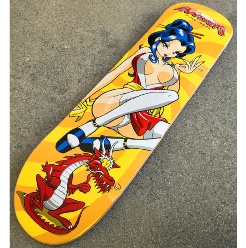 Hook-Ups Geisha 2 Skateboard Deck 8.25"