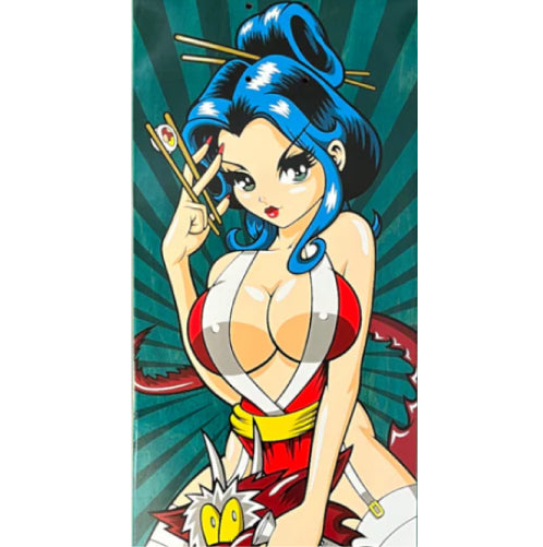 Hook-Ups Geisha 3 Skateboard Deck 8.5"