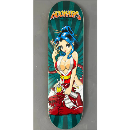 Hook-Ups Geisha 3 Skateboard Deck 8.5"