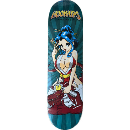 Hook-Ups Geisha 3 Skateboard Deck 8.5"