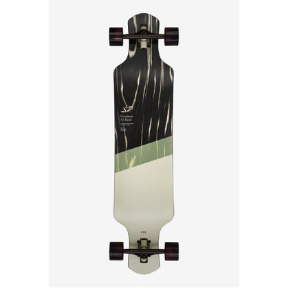 Globe Geminon Rock Cut Away Longboard Complete Macassar/Epitome 40"