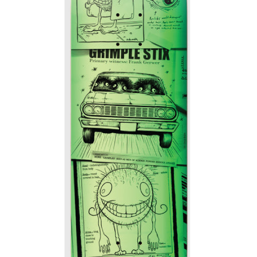 Antihero Gerwer Grimple Stix Sightings Skateboard Deck 8.5"