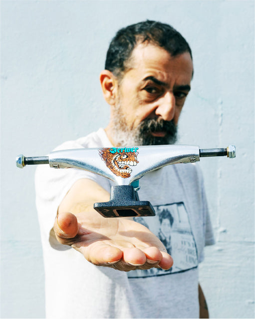 Thunder Pro T-II Frank Gerwer Screaming Grimple Polished/Black Trucks (Set of 2)