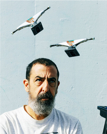 Thunder Pro T-II Frank Gerwer Screaming Grimple Polished/Black Trucks (Set of 2)