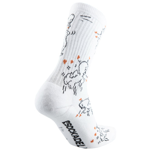 Psockadelic Ghost Love Socks