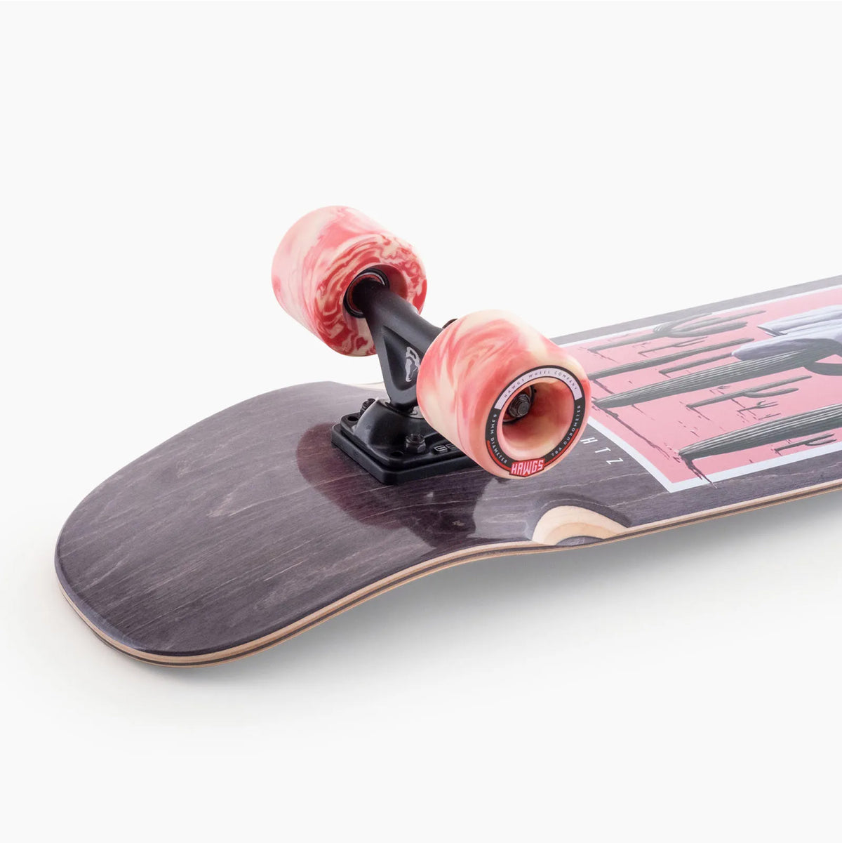Landyachtz Dinghy Classic Ghosted Cruiser Complete 28.5" wheel wells