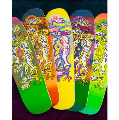 Krooked Gonz Color My Friends SSD Blind Bag Deck 9.85"