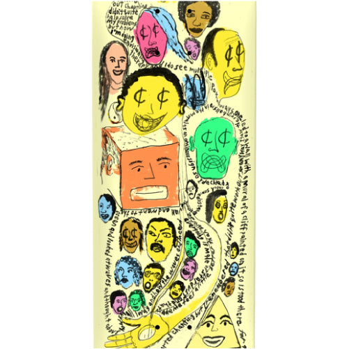 Antihero Grant Expressions Skateboard Deck 8.5" graphic
