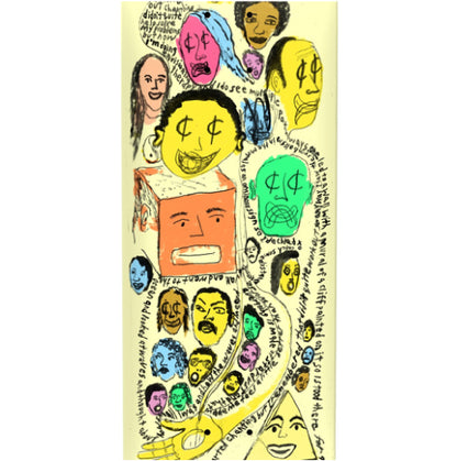Antihero Grant Expressions Skateboard Deck 8.5" graphic