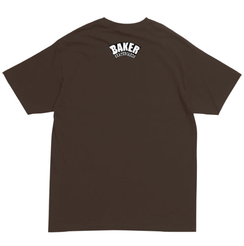 Baker Gravel Pit Tee - Brown back