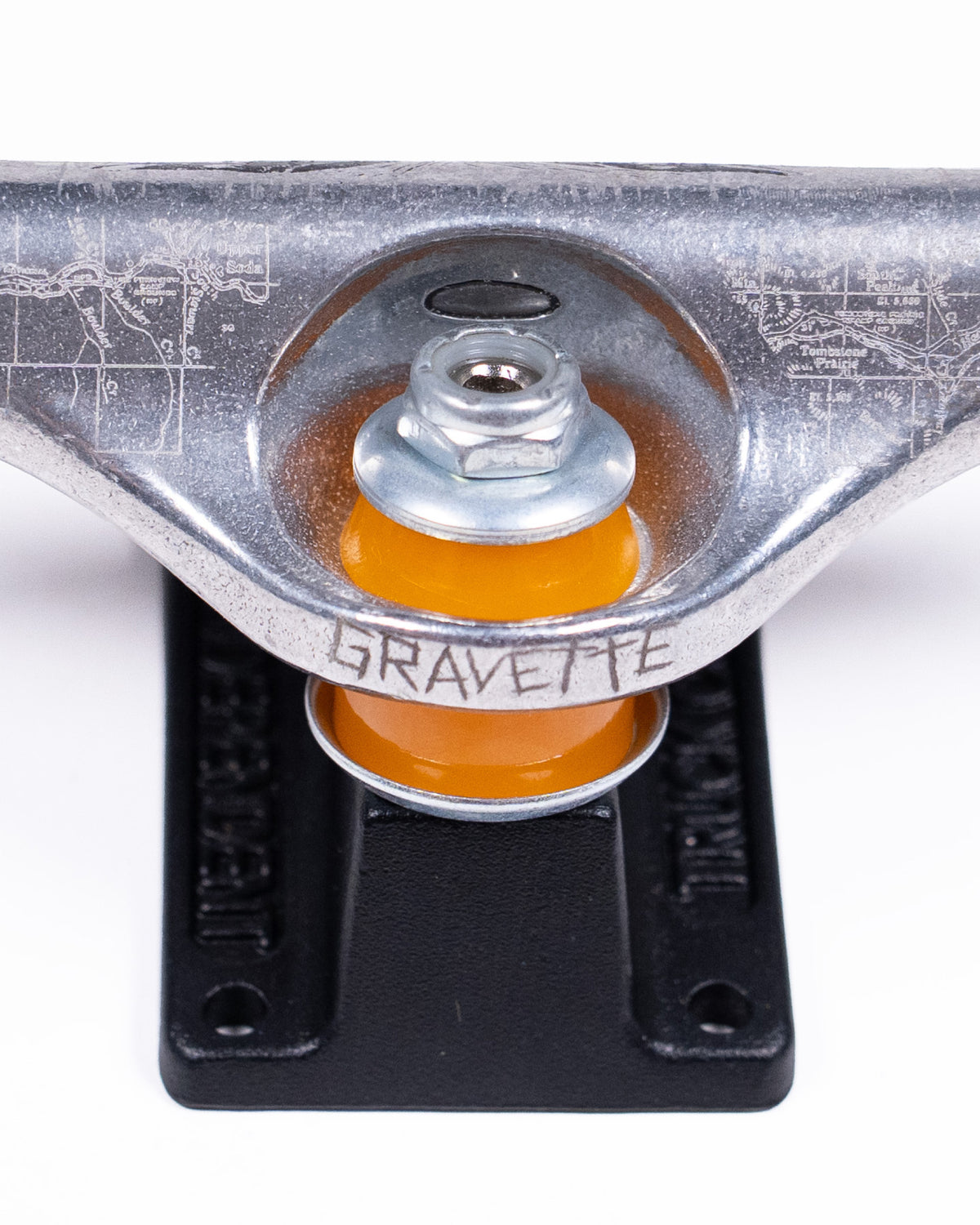 Independent Stage 11 Hollow David Gravette Silver/Black Trucks (Set of 2)