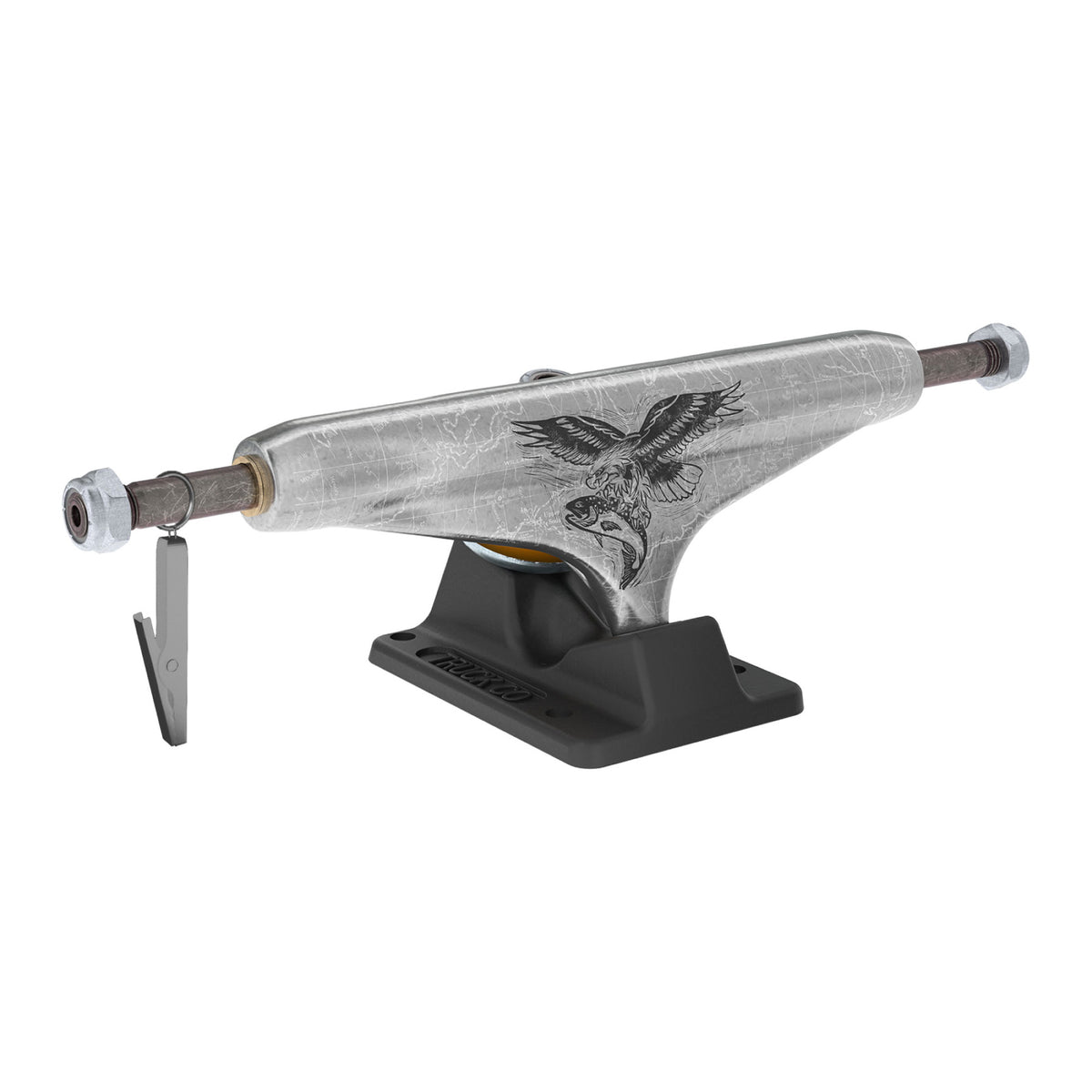 Independent Stage 11 Hollow David Gravette Silver/Black Trucks (Set of 2)