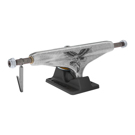 Independent Stage 11 Hollow David Gravette Silver/Black Trucks (Set of 2)