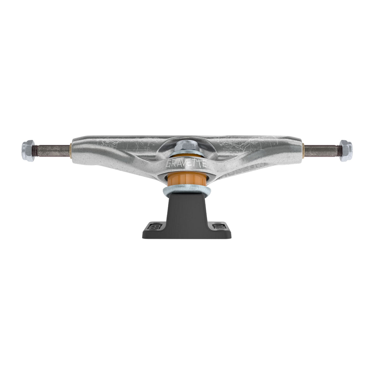 Independent Stage 11 Hollow David Gravette Silver/Black Trucks (Set of 2)
