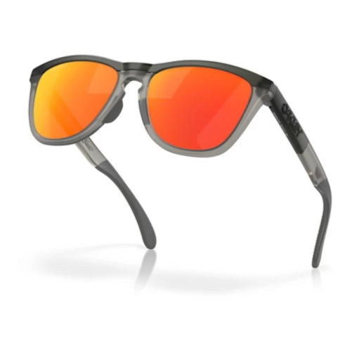 Oakley Frogskins Range Matte Grey Smoke with Grey Ink Frame and Prizm Ruby Lenses
